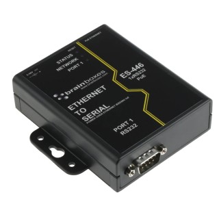 Brainboxes Device Server Serial Device Server 1 Port, 1 Mbps Baud Rate, 5-30 V dc, DB9 Connector ES-446