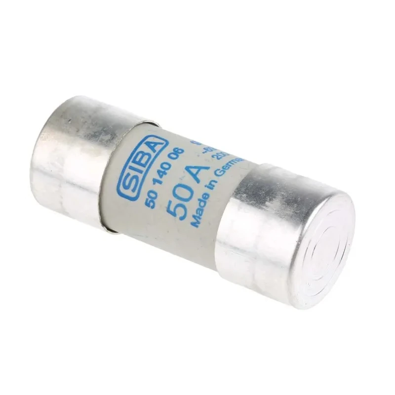 SIBA 50A Ceramic Cartridge Fuse, 700V, 22 x 58 mm, Ceramic Body, Ultra Rapid (URZ) Fuse 50-140-06/50A