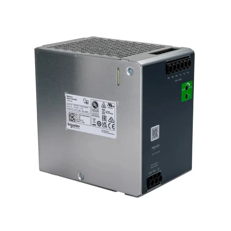 Schneider Electric Modicon ABL Switched Mode DIN Rail Power Supply 375V AC/DC Input 24V DC 20A Output 480W ABLS1A24200