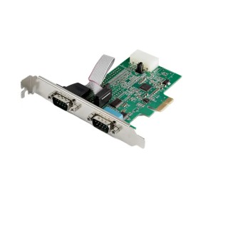 StarTech.com 2 Port PCI Express RS232 Serial Card 