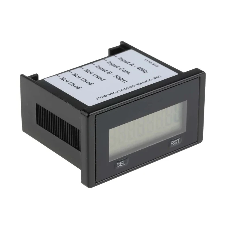 Trumeter 8 Digit LCD Electronic Counter NEMA 4X IP66 Rated 15+ Year Battery 6300-0500-0000