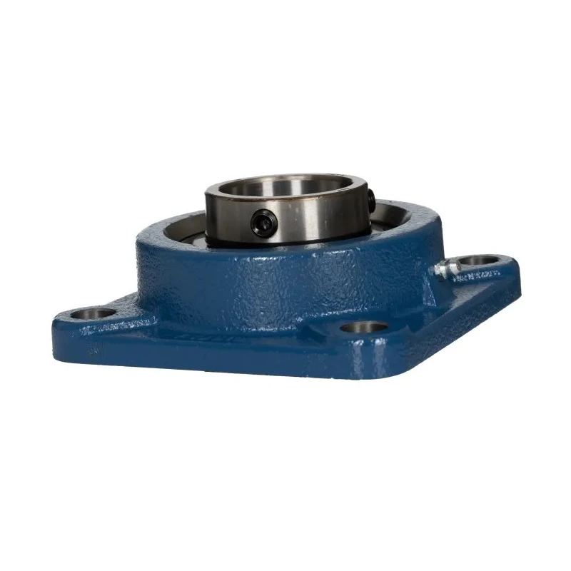 SKF Flanged Bearing Unit 4-Hole Flange Type 40 mm Inside Diameter Cast Iron Housing FY 40 FM