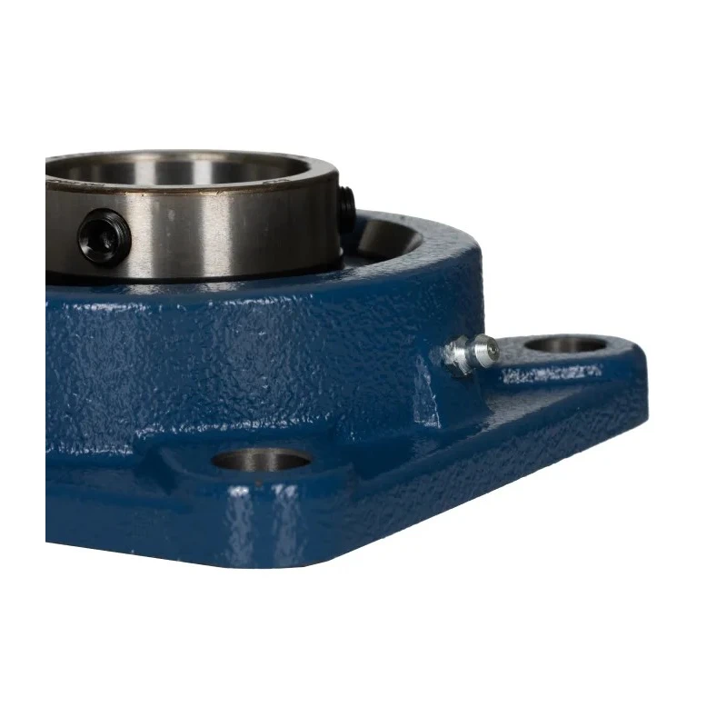 SKF Flanged Bearing Unit 4-Hole Flange Type 40 mm Inside Diameter Cast Iron Housing FY 40 FM