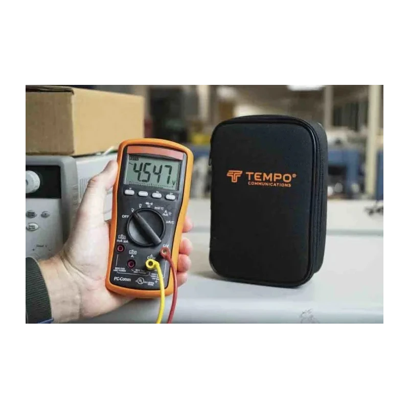 Tempo Digital Handheld Multimeter, 10 A AC, 6 mA DC, 1 kV AC MM200