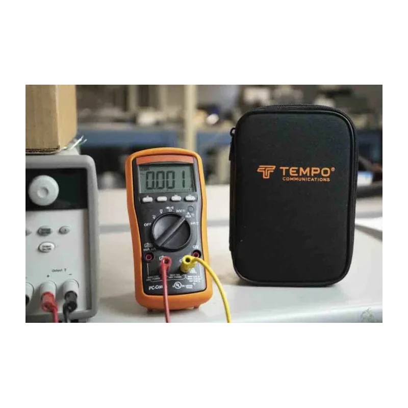 Tempo Digital Handheld Multimeter, 10 A AC, 6 mA DC, 1 kV AC MM200