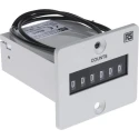 RS PRO 6 Digit Electromechanical Impulse Counter Manual Reset 4mm Digit Height 896-7018