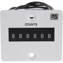 RS PRO 6 Digit Electromechanical Impulse Counter Manual Reset 4mm Digit Height 896-7018