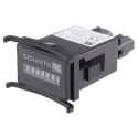 RS PRO Electromechanical 7-Digit Panel Mount Impulse Counter 3.6mm Digit Height Model 896-7046