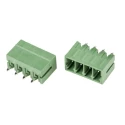RS PRO Pluggable Terminal Block 4-Contact 3.5 mm Pitch 1 Row 200V 10A 897-1039
