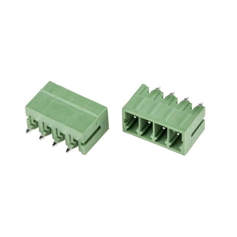 RS PRO Pluggable Terminal Block 4-Contact 3.5 mm Pitch 1 Row 200V 10A 897-1039