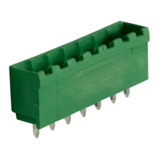 RS PRO Pluggable Terminal Block, 7-Contact, 5.08 mm Pitch, 1 Row, Female Connector, 300V, 15A, Polyamide Housing 897-1256