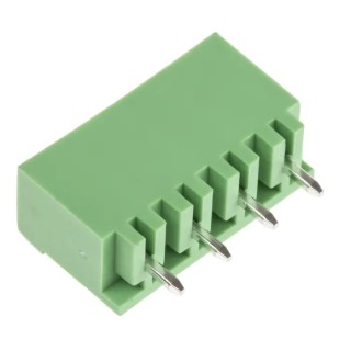 RS PRO Pluggable Terminal Block 4-Contact 5.08 mm Pitch 1 Row Model 897-1240