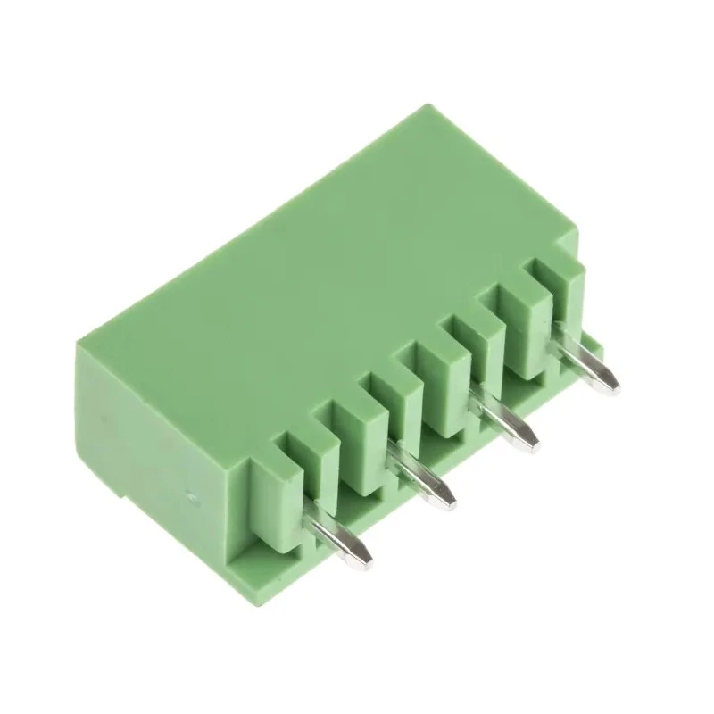 RS PRO Pluggable Terminal Block 4-Contact 5.08 mm Pitch 1 Row Model 897-1240