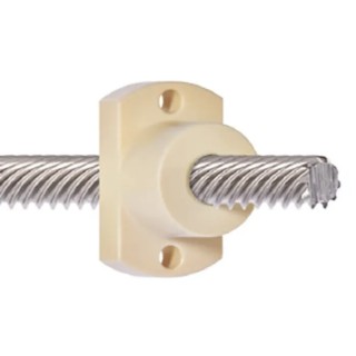 Igus 25 mm Flanged Round Nut For Lead Screw 28 mm DST-JFRM-282835DS14x25