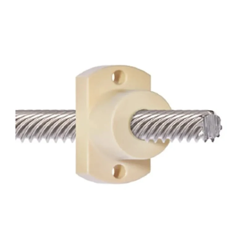 Igus 25 mm Flanged Round Nut For Lead Screw 28 mm DST-JFRM-282835DS14x25