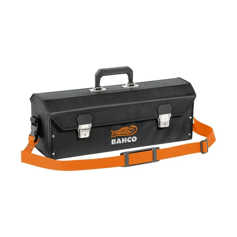 Bahco Plastic Tool Case 485 mm Length 170 mm Width 220 mm Height, Black with Strap Lock 4750-TOCST-1