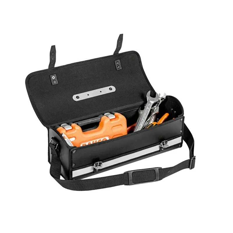 Bahco Plastic Tool Case 485 mm Length 170 mm Width 220 mm Height, Black with Strap Lock 4750-TOCST-1