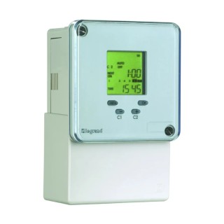 Legrand Digital MaxiRex D Plus Digital Time Switch 1 Channel SPDT 230V 0 496 80