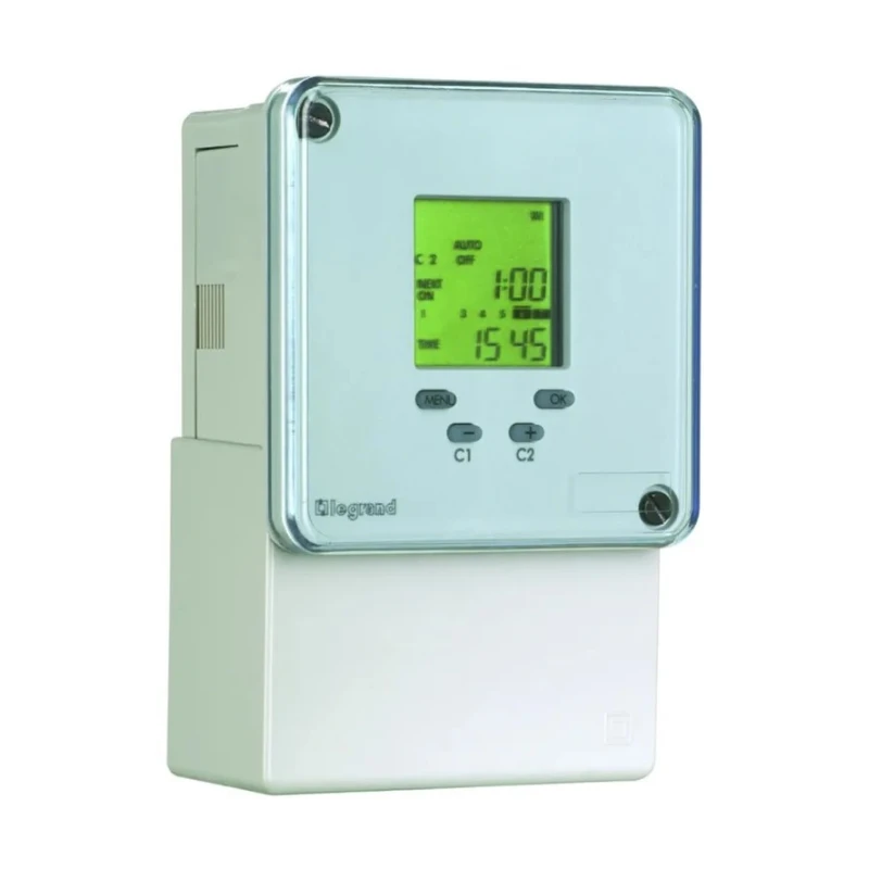 Legrand Digital MaxiRex D Plus Digital Time Switch 1 Channel SPDT 230V 0 496 80