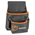 Bahco Polyester 2 Pocket Tool Belt Pouch 4750-2PP-1, 260x180x260mm, Durable Storage Pouch 4750-2PP-1