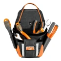 Bahco Polyester 2 Pocket Tool Belt Pouch 4750-2PP-1, 260x180x260mm, Durable Storage Pouch 4750-2PP-1