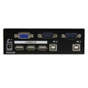 StarTech.com 2 Port 1 Displays USB VGA KVM Switch 1920 x 1440 Pixel Maximum Resolution SV231USBGB