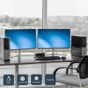 StarTech.com 2 Port 2 Displays USB DisplayPort KVM Switch 3.5 mm Stereo Audio 2560 x 1600 Pixel Maximum SV231DPDDUA