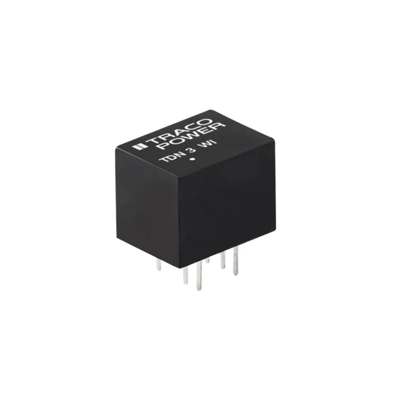 TRACOPOWER Isolated Dual Output 3W Regulated DC/DC Converter PCB Mount 9V-36V Input, ±15.15V Output, 100mA, DIP TDN 3-2423WI