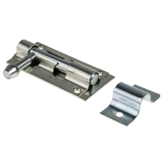 RS PRO Steel Zinc Plated Straight Tower Door Bolt 160 mm 893-8613