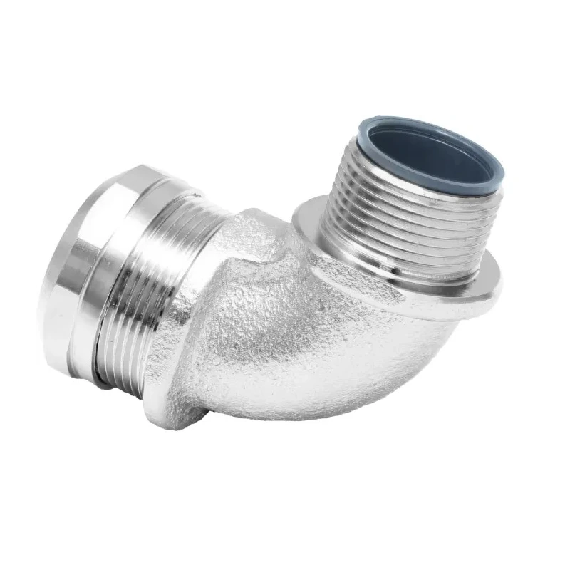 RS PRO Nickel Plated Brass Conduit Fitting, 20 mm Nominal Size, M20 Thread, IP67 Rated 214-9575