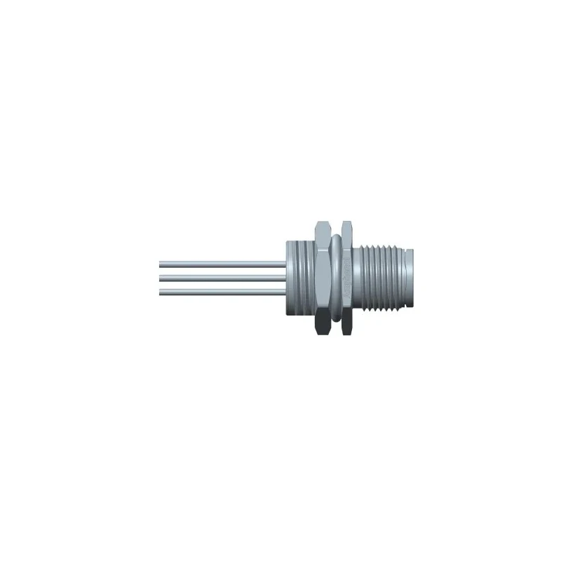 Amphenol Industrial M12A 17 Contact Male to Unterminated Free End Sensor Actuator Cable 200mm M12A-17PMMC-SH8B20