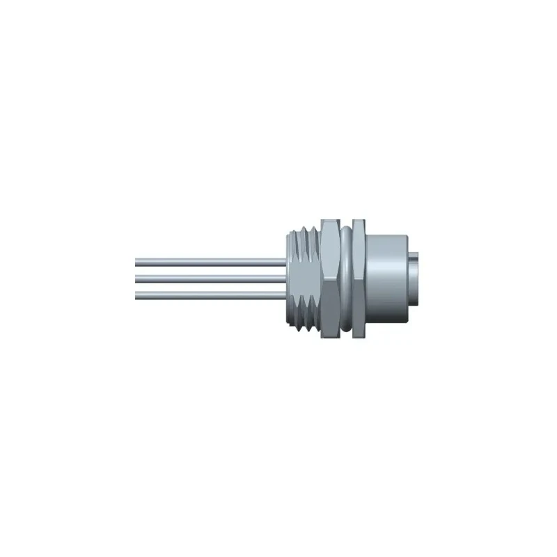 Amphenol Industrial Female 17 Way M12 Sensor Actuator Cable Polyurethane Jacket 200 mm M12A-17PFFC-SH8B20
