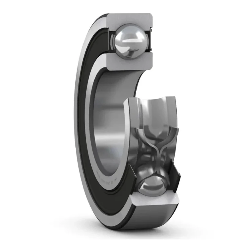 SKF Single Row Deep Groove Ball Bearing, 6 mm ID, 19 mm OD, 6 mm Race Width, Sealed Type, Stainless Steel Balls W 626-2RS1