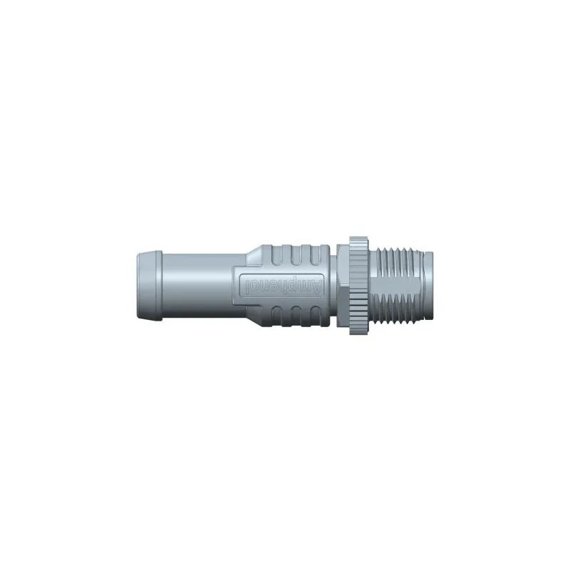 Amphenol Industrial Male 17 Way M12 to Male M12 Sensor Actuator Cable 1m Polyurethane Jacket IP68 MSAS-17BMMM-SL8B01
