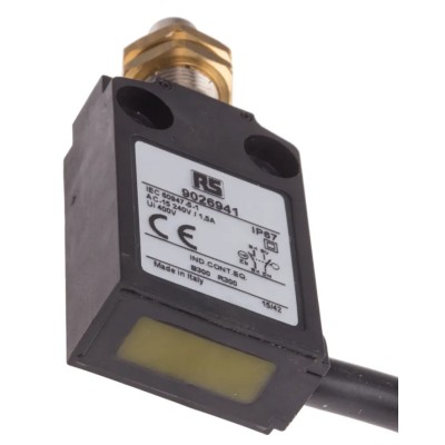 RS PRO Plunger Limit Switch 1 NO/1 NC, IP67, Thermoplastic Housing, 240V AC, 5A IP67