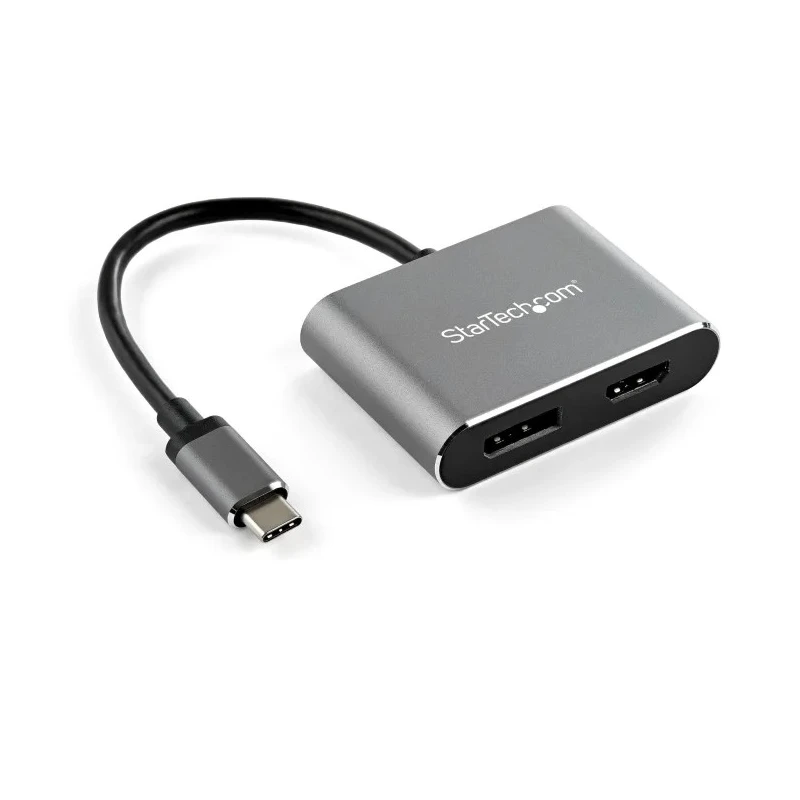 StarTech.com 4K USB Type C to HDMI and DisplayPort Video Adapter Thunderbolt 3 Compatible CDP2DPHD