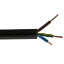 RS PRO 3 Core Power Cable Black 2.5mm² 1kV Flame Retardant Polyvinyl Chloride Jacket 50 m 70 °C 902-8290
