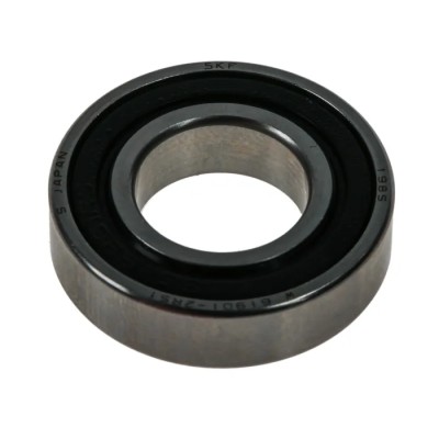 SKF Single Row Deep Groove Ball Bearing 12 mm ID, 24 mm OD, 6 mm Width, Stainless Steel, Sealed W 61901-2RS1