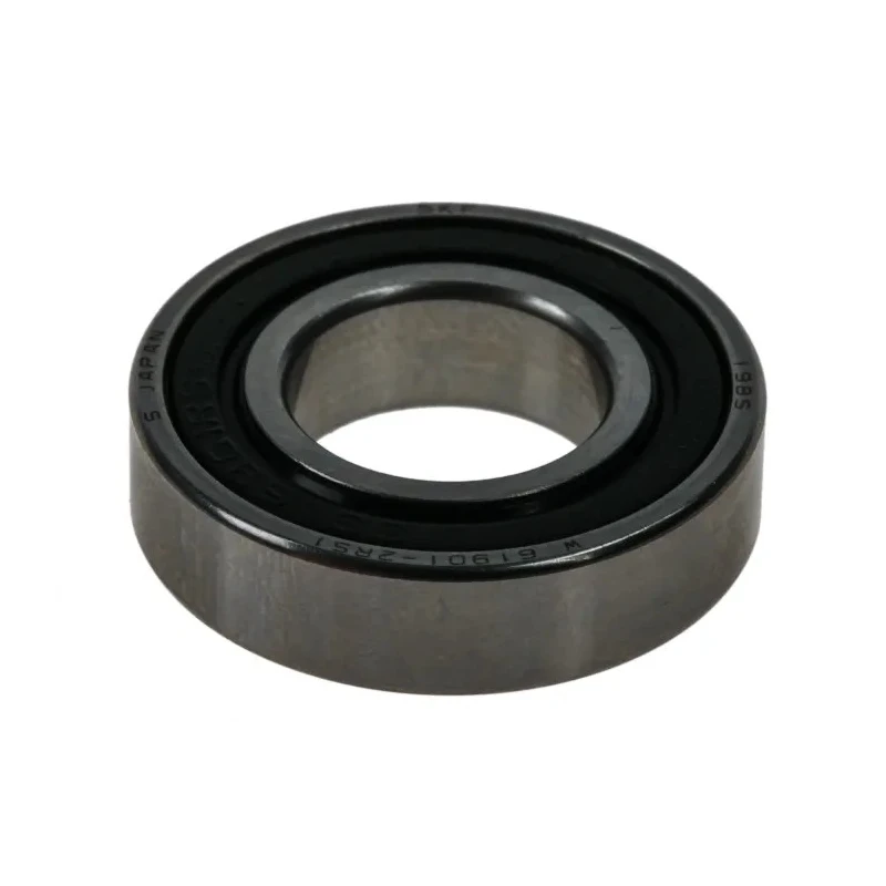 SKF Single Row Deep Groove Ball Bearing 12 mm ID, 24 mm OD, 6 mm Width, Stainless Steel, Sealed W 61901-2RS1