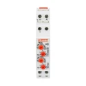 Lovato Electric TM PL Series DIN Rail Timer Relay, 2-Contact, 12 to 240 V DC, 12 V AC, 240 V AC, Time Range 0.1 s to TMPL