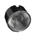 Ledil Round 1-Way LED Lens Polymethyl Methacrylate 36 ° Viewing Angle Diameter 49.9 mm Height 28.1 mm CP17402_YASMEEN-50-W-C