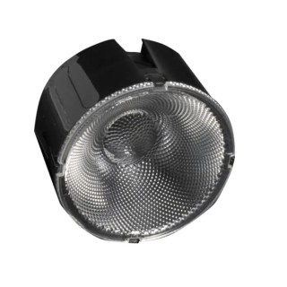 Ledil Round 1-Way LED Lens Polymethyl Methacrylate 36 ° Viewing Angle Diameter 49.9 mm Height 28.1 mm CP17402_YASMEEN-50-W-C