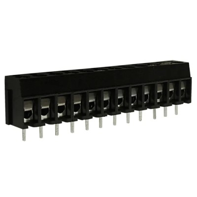 RS PRO PCB Terminal Block, 12-Contact, 5 mm Pitch, 1 Row, 16A, Polyamide Housing, Screw Connection, 250V 897-0733