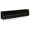 RS PRO PCB Terminal Block, 12-Contact, 5 mm Pitch, 1 Row, 16A, Polyamide Housing, Screw Connection, 250V 897-0733