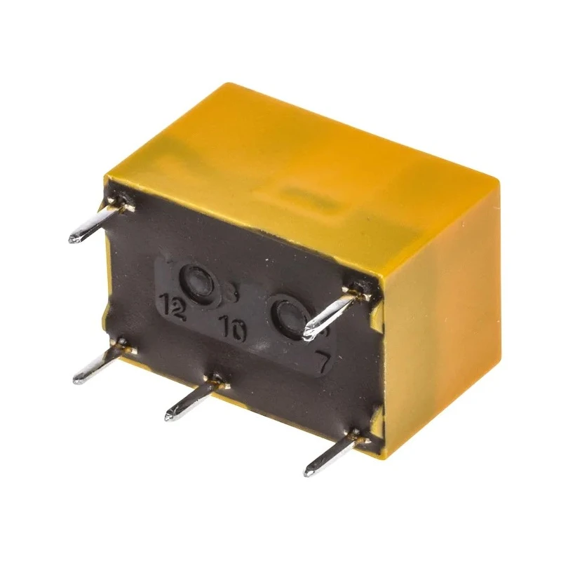 Panasonic PCB Signal Relay 5V DC Coil 3A SPST, Gold Plated Contacts DS1E-S-DC5V