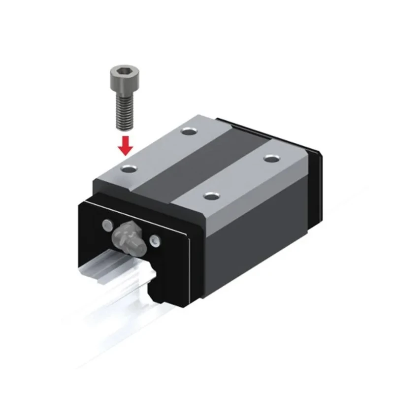 THK Linear Guide Carriage HSR Series with 27.6 kN Dynamic Load HSR25C1SSC1(GK)
