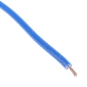 RS PRO Dark Blue 0.75 mm² 20 AWG Tri-Rated Hook Up Wire, 24/0.2 mm Strands, 100 m Length, 1 kV, Polyvinyl Chloride 906-2704