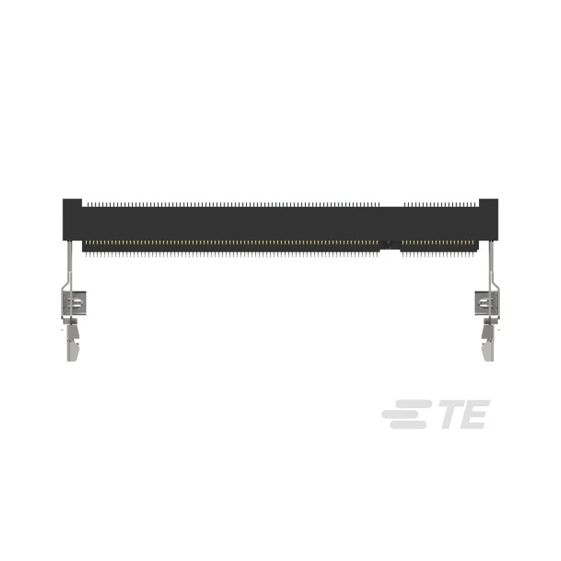 TE Connectivity DDR2 SO DIMM Series Right Angle Edge Connector Female, PCB Mount, 200-Contacts, 0.6 mm Pitch, 2 Row DDR2