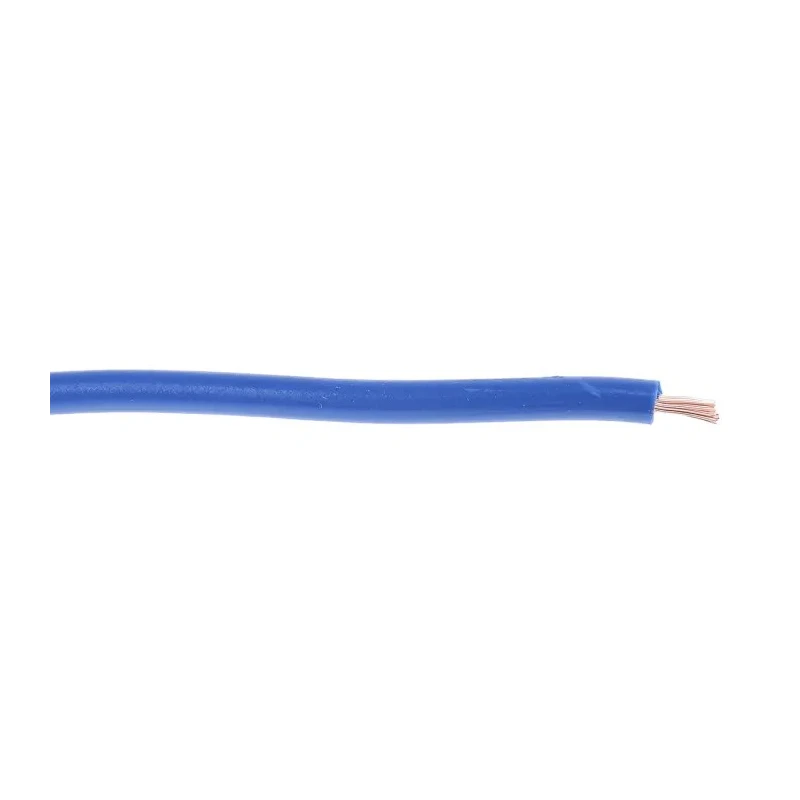 RS PRO Dark Blue 0.75 mm² 20 AWG Tri-Rated Hook Up Wire, 24/0.2 mm Strands, 100 m Length, 1 kV, Polyvinyl Chloride 906-2704