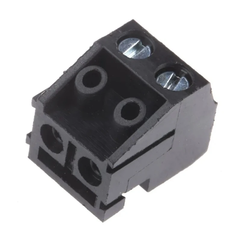 RS PRO PCB Terminal Block 2-Contact 5 mm Pitch 1 Row, Polyamide Housing, Screw Connection, 250V 10A 897-1297